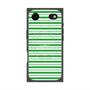 プレミアムスクエアケース with MagSafe［ Small Border - Green ］