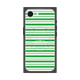 プレミアムスクエアケース with MagSafe［ Small Border - Green ］
