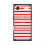 プレミアムスクエアケース with MagSafe［ Small Border - Red ］
