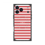 プレミアムスクエアケース with MagSafe［ Small Border - Red ］