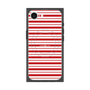 プレミアムスクエアケース with MagSafe［ Small Border - Red ］
