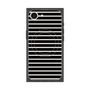 プレミアムスクエアケース with MagSafe［ Middle Border - Black ］