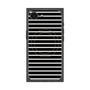 プレミアムスクエアケース with MagSafe［ Middle Border - Black ］