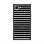 プレミアムスクエアケース with MagSafe［ Middle Border - Black ］