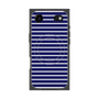 プレミアムスクエアケース with MagSafe［ Middle Border - Blue ］