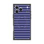 プレミアムスクエアケース with MagSafe［ Middle Border - Blue ］