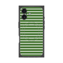プレミアムスクエアケース with MagSafe［ Middle Border - Green ］