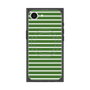 プレミアムスクエアケース with MagSafe［ Middle Border - Green ］