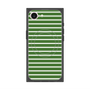 プレミアムスクエアケース with MagSafe［ Middle Border - Green ］