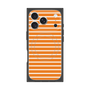 プレミアムスクエアケース with MagSafe［ Middle Border - Orange ］