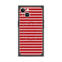 プレミアムスクエアケース with MagSafe［ Middle Border - Red ］