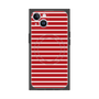 プレミアムスクエアケース with MagSafe［ Middle Border - Red ］