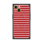 プレミアムスクエアケース with MagSafe［ Middle Border - Red ］
