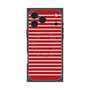 プレミアムスクエアケース with MagSafe［ Middle Border - Red ］