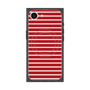 プレミアムスクエアケース with MagSafe［ Middle Border - Red ］
