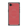 プレミアムスクエアケース with MagSafe［ Middle Border - Red ］