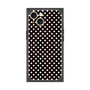 プレミアムスクエアケース with MagSafe［ Small Dot - Black ］