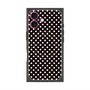 プレミアムスクエアケース with MagSafe［ Small Dot - Black ］