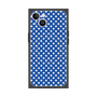 プレミアムスクエアケース with MagSafe［ Small Dot - Blue ］