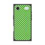 プレミアムスクエアケース with MagSafe［ Small Dot - Green ］