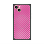 プレミアムスクエアケース with MagSafe［ Small Dot - Pink ］