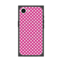 プレミアムスクエアケース with MagSafe［ Small Dot - Pink ］