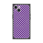 プレミアムスクエアケース with MagSafe［ Small Dot - Purple ］