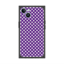 プレミアムスクエアケース with MagSafe［ Small Dot - Purple ］