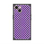 プレミアムスクエアケース with MagSafe［ Small Dot - Purple ］