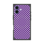 プレミアムスクエアケース with MagSafe［ Small Dot - Purple ］