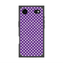 プレミアムスクエアケース with MagSafe［ Small Dot - Purple ］