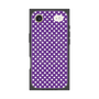 プレミアムスクエアケース with MagSafe［ Small Dot - Purple ］