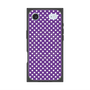 プレミアムスクエアケース with MagSafe［ Small Dot - Purple ］
