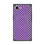 プレミアムスクエアケース with MagSafe［ Small Dot - Purple ］