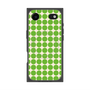プレミアムスクエアケース with MagSafe［ Big Dot - Green ］