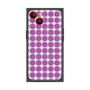 プレミアムスクエアケース with MagSafe［ Big Dot - Purple ］