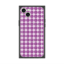 プレミアムスクエアケース with MagSafe［ Big Dot - Purple ］