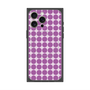 プレミアムスクエアケース with MagSafe［ Big Dot - Purple ］