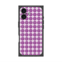 プレミアムスクエアケース with MagSafe［ Big Dot - Purple ］