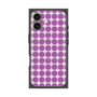 プレミアムスクエアケース with MagSafe［ Big Dot - Purple ］