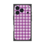 プレミアムスクエアケース with MagSafe［ Big Dot - Purple ］
