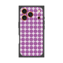 プレミアムスクエアケース with MagSafe［ Big Dot - Purple ］