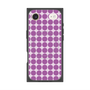 プレミアムスクエアケース with MagSafe［ Big Dot - Purple ］