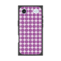 プレミアムスクエアケース with MagSafe［ Big Dot - Purple ］