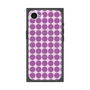 プレミアムスクエアケース with MagSafe［ Big Dot - Purple ］