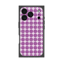 プレミアムスクエアケース with MagSafe［ Big Dot - Purple ］