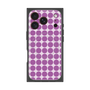 プレミアムスクエアケース with MagSafe［ Big Dot - Purple ］