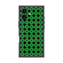 プレミアムスクエアケース with MagSafe［ Shower Dot - Green ］