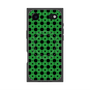 プレミアムスクエアケース with MagSafe［ Shower Dot - Green ］