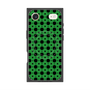 プレミアムスクエアケース with MagSafe［ Shower Dot - Green ］
